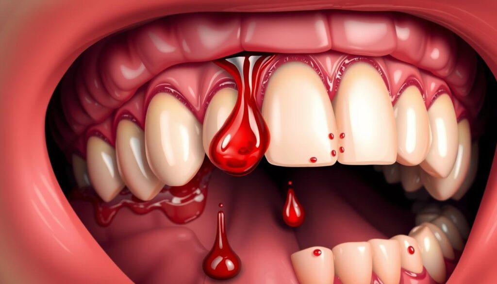 Causes of bleeding gums