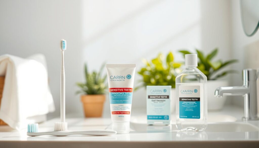 Oral hygiene for sensitivity prevention