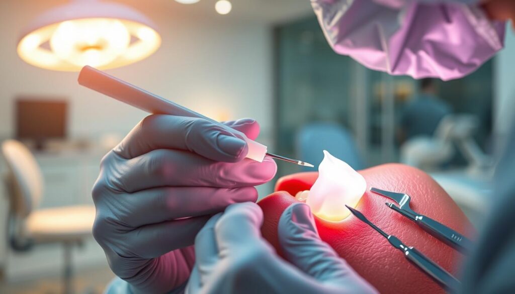 dental bonding treatment process