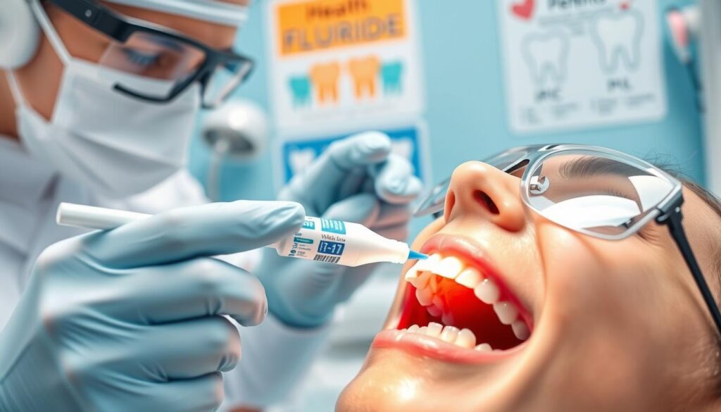 fluoride application benefits for dental health
