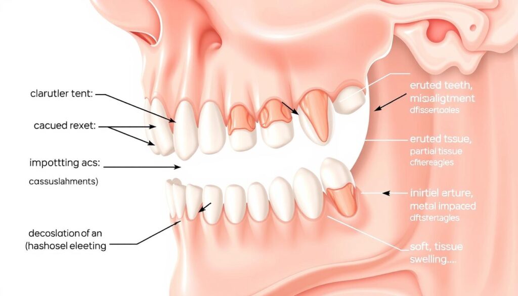 impacted teeth causes