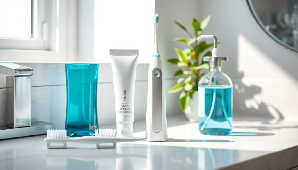oral hygiene for whitening