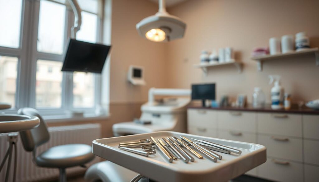 preparing for tooth extraction