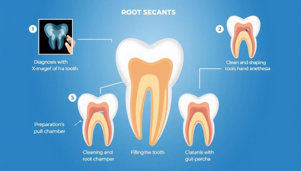 root canal procedure steps