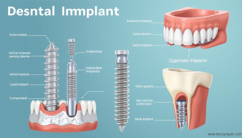 types of dental implants